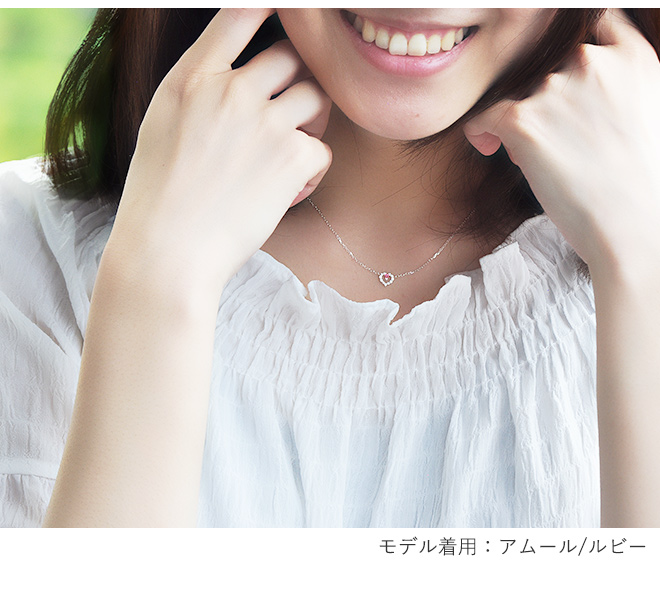 未来天使 ネックレス 華奢 プチ アミュレット