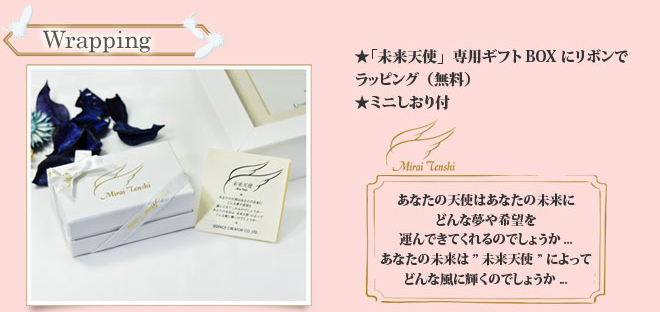 未来天使 光の天使シリーズ 光の天使シルバーペンダント ネックレス