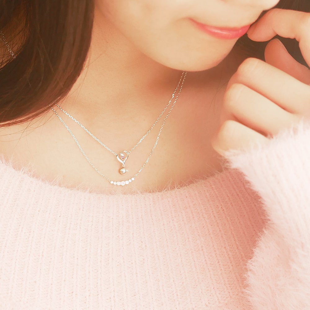天使の卵 王冠 ネックレス