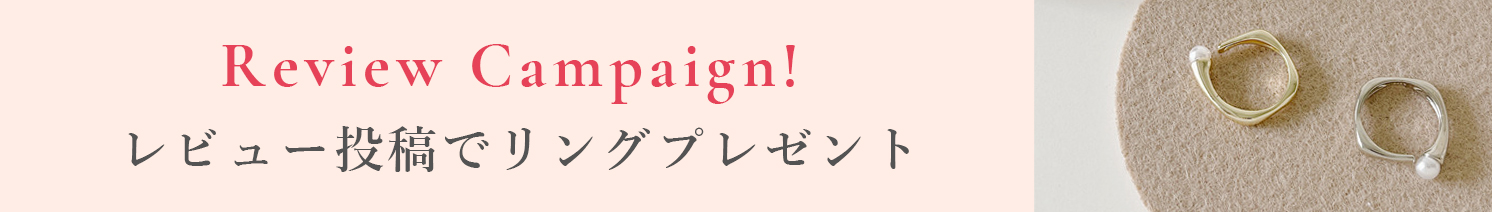 レビューでネックレスプレゼント