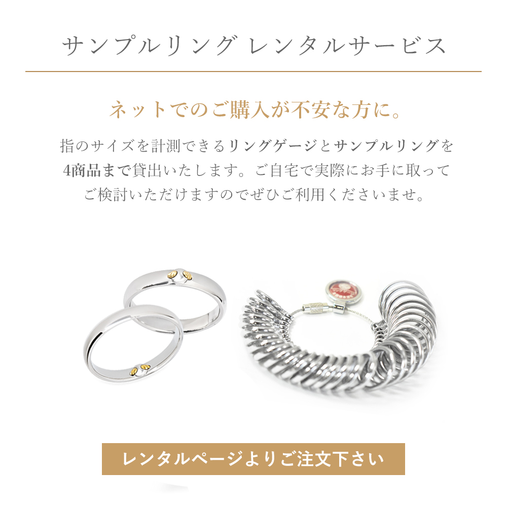 サンプルリングレンタル