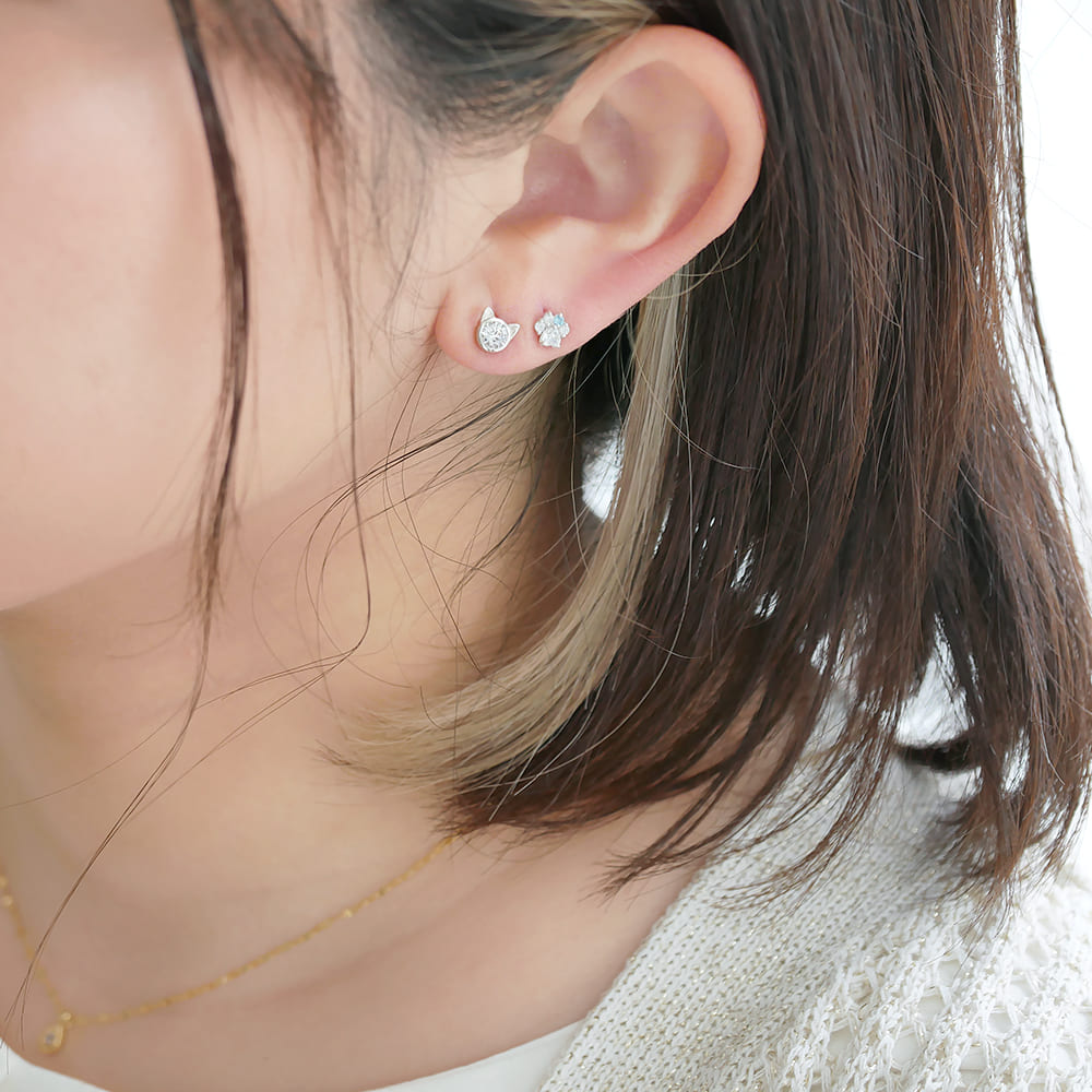 蜂 ピアス ニット ジュエリー 作家