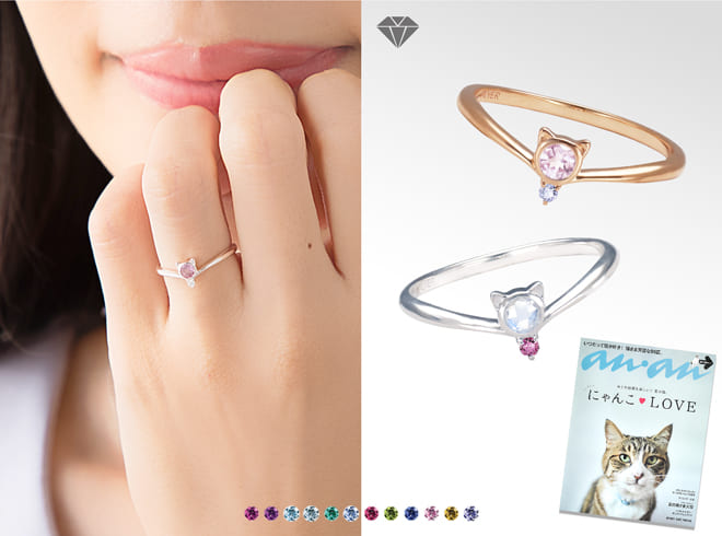 猫　ネコ　ネックレス