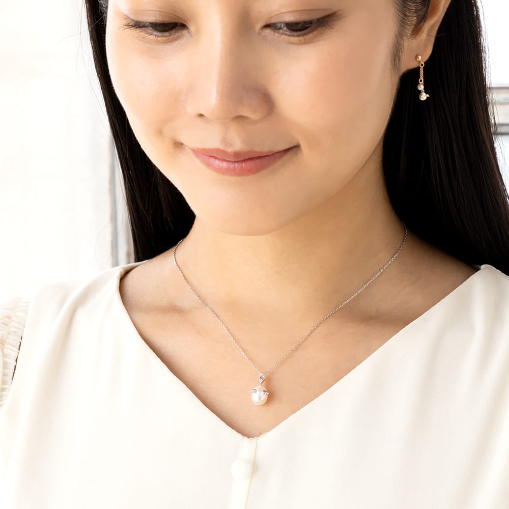 天使の卵ネックレス