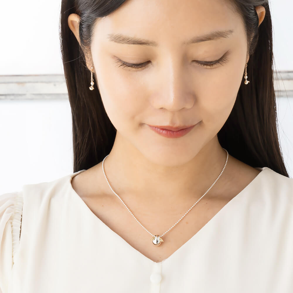 天使の卵ネックレス