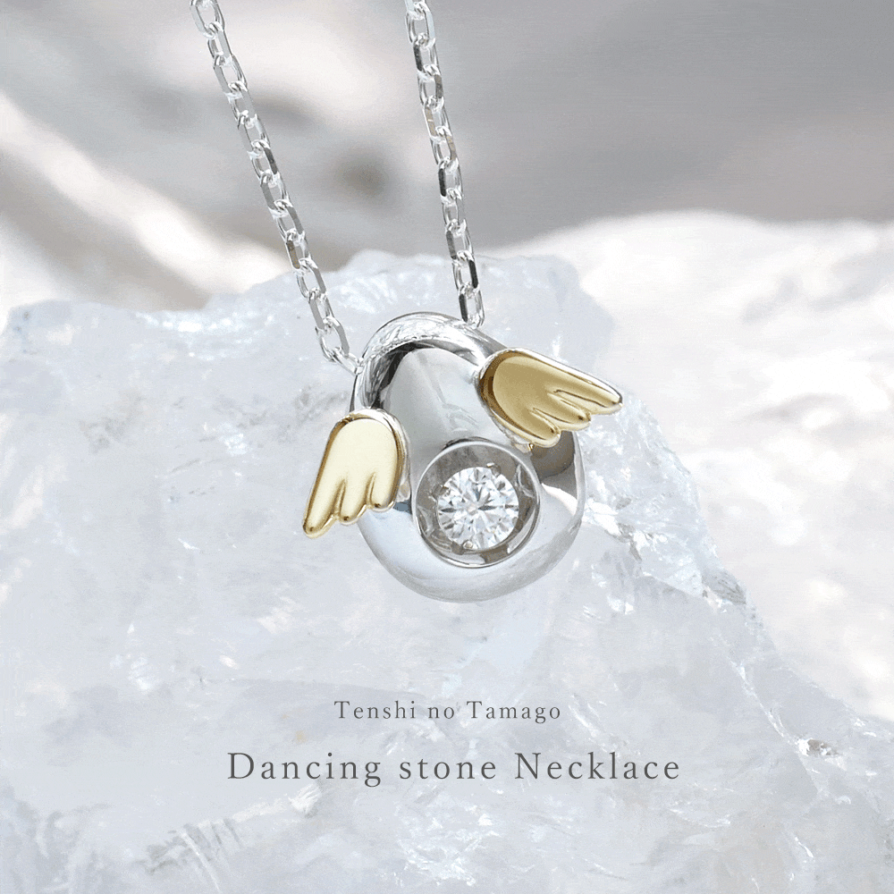天使の卵　ダンシングストーン　ネックレス