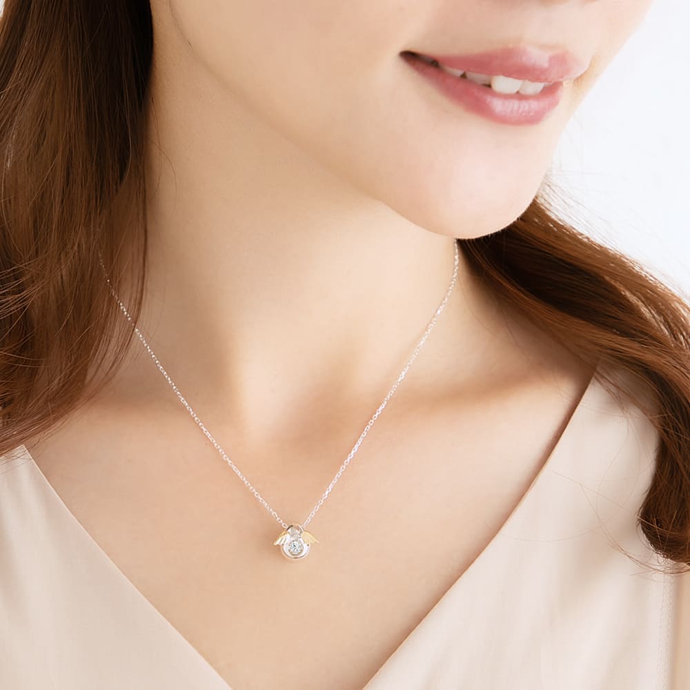 天使の卵　ダンシングストーン　ネックレス