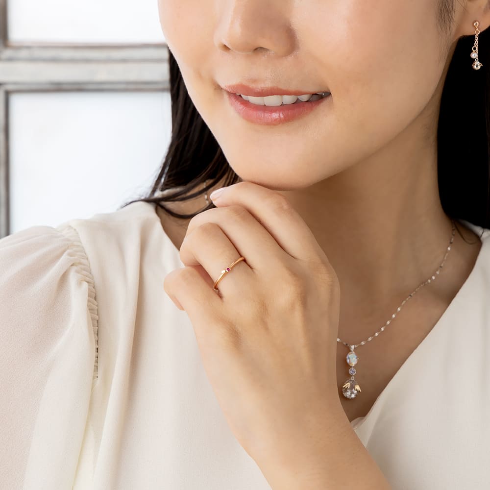 天使の卵 マミーリング 誕生石