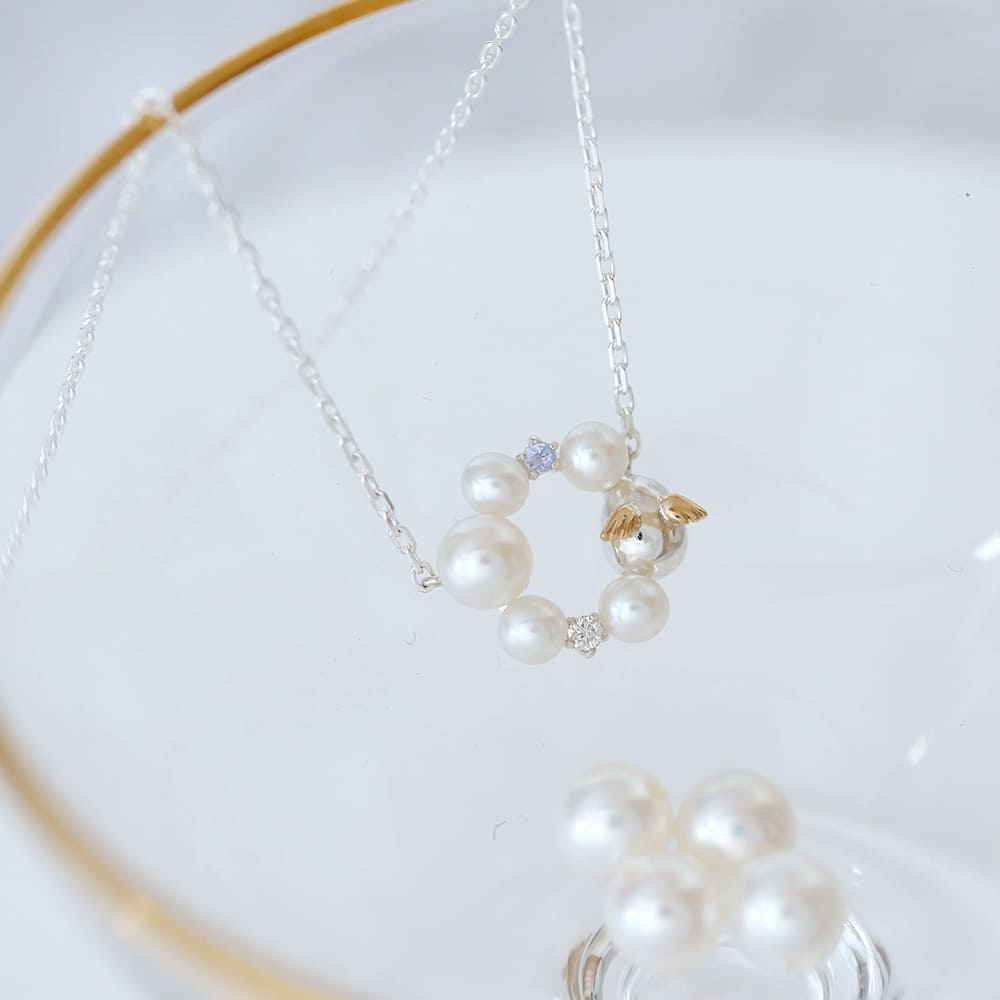天使の卵 リースネックレス
