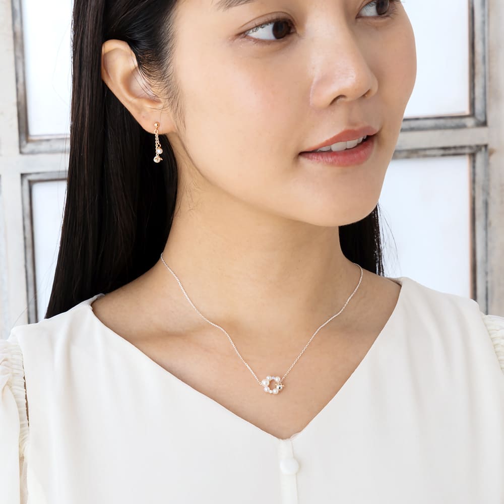 天使の卵 リースネックレス