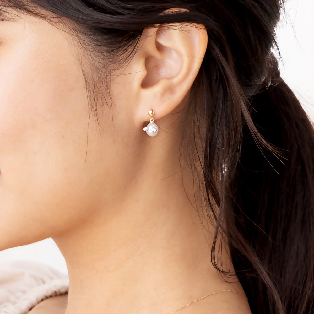 天使の卵 パール ピアス