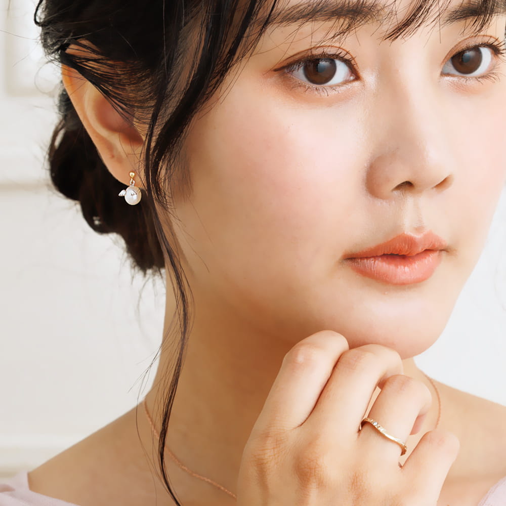 天使の卵 パール ピアス