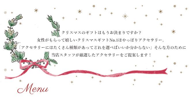 クリスマス　アクセサリー