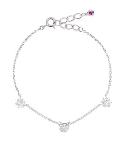 猫フェイスブレスレット